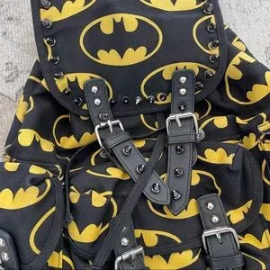 Lazy Oaf customized studded batman backpack Lazy Oaf | Bags | Lazy Oaf Customized Studded Batman  main image 2